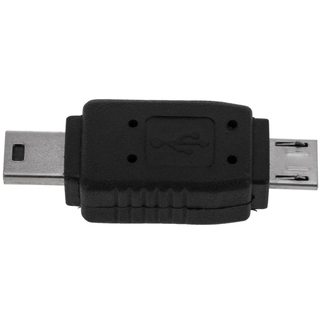 Adapter USB (MiniUSB5pin-M Typ B / MicroUSB-M Typ B)