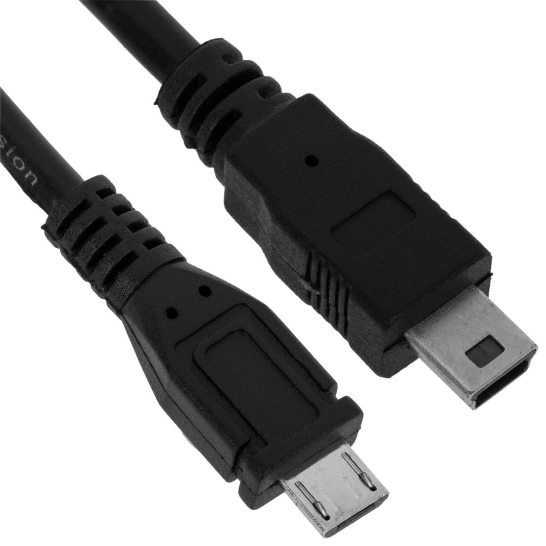 USB (Type B MiniUSB5pin-M /-M Micro USB B) 1.8 - Cablematic