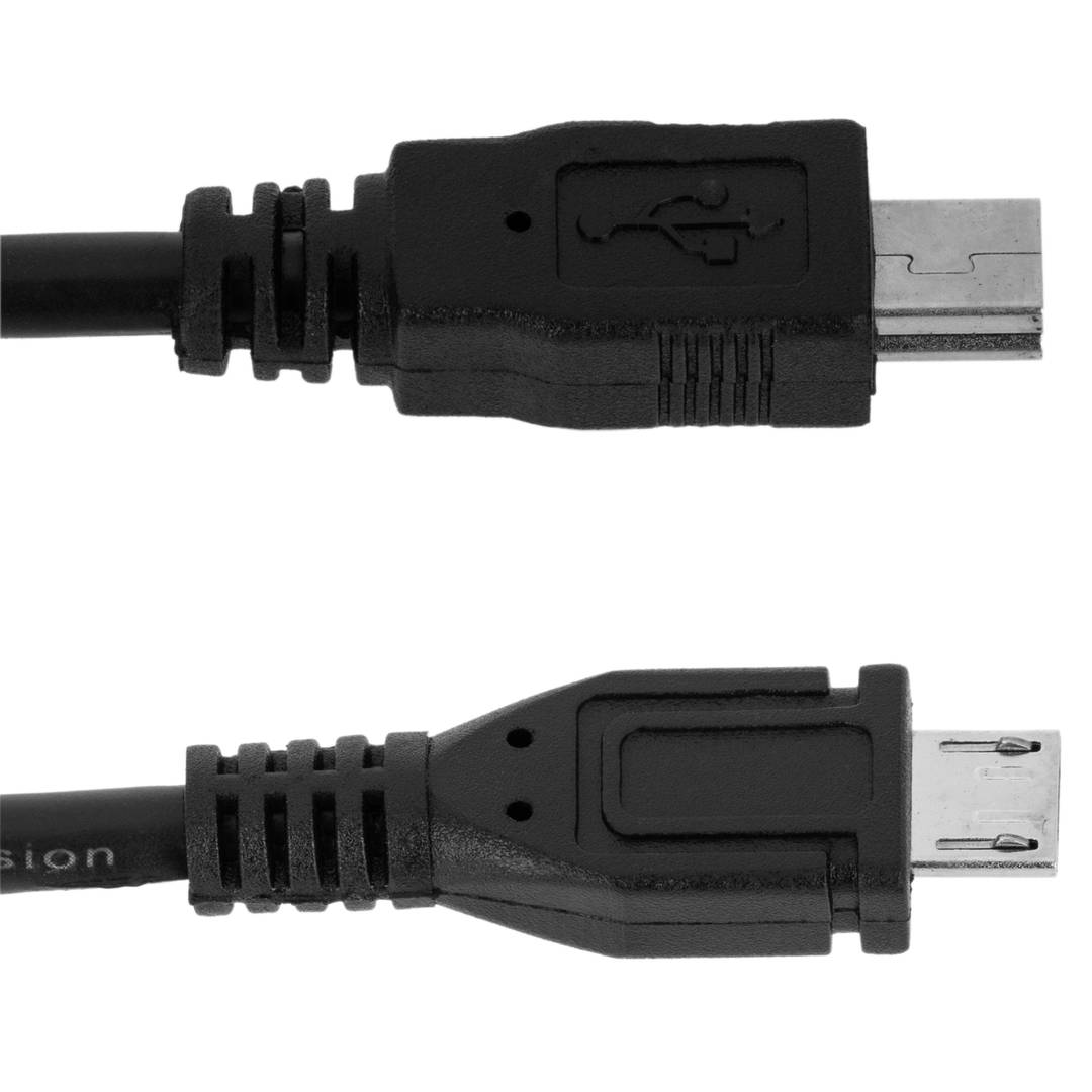 Cable USB vers connecteur d'alimentation coaxial 5V DC 5,6mm x 2,1mm 