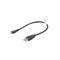 Lanberg Micro-USB B naar USB A 2.0 kabel 0,3 meter zwart CA-USBM-10CC-0003-BK