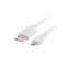Lanberg Micro-USB B to USB A cable 1.8 m white CA-USBM-10CC-0018-W