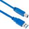 Cable SuperSpeed USB 3.0 AM a BM de 50cm