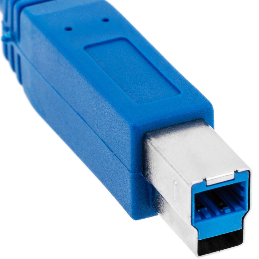 Cable SuperSpeed USB 3.0 AM a BM de 50cm