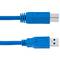Cable SuperSpeed USB 3.0 AM a BM de 50cm