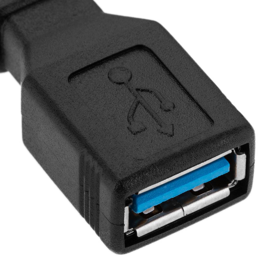 Cable alargador USB 2.0 de 3 m tipo A Macho a Hembra - Cablematic
