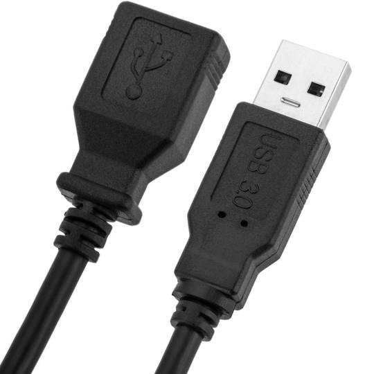 USB extension cable  2 m Type-A Male to Female - Cablematic