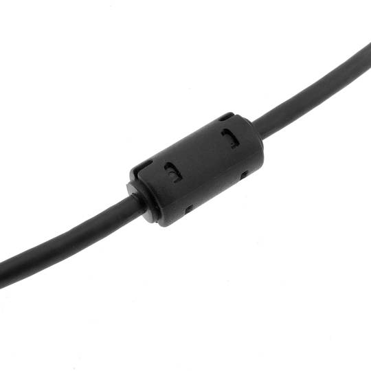 Câble USB-C 3.1 mâle vers USB-A 3.1 mâle de 1 m avec ferrites et connecteurs dorés