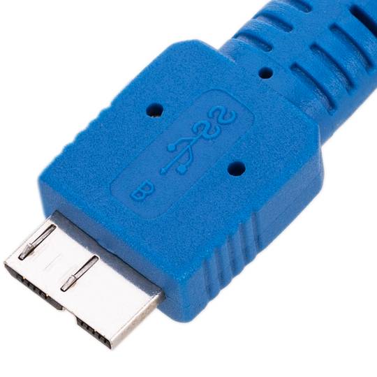 Cable SuperSpeed USB 3.0 (AM/Micro USB-M Tipus B) 2m