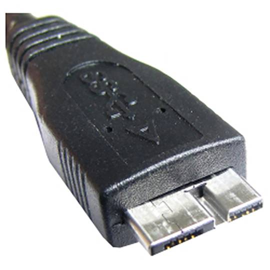 Cabo SuperSpeed USB 3.0 (Micro USB-M Tipo A Tipo/B MicroUSB-M) 1m