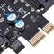 Scheda PCIe SuperSpeed USB 3.0 con 2 porte esterne e 1 interna a 19 pin