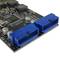 Tarjeta PCIe con 2 conectores internos USB 3.0 de 19 pines
