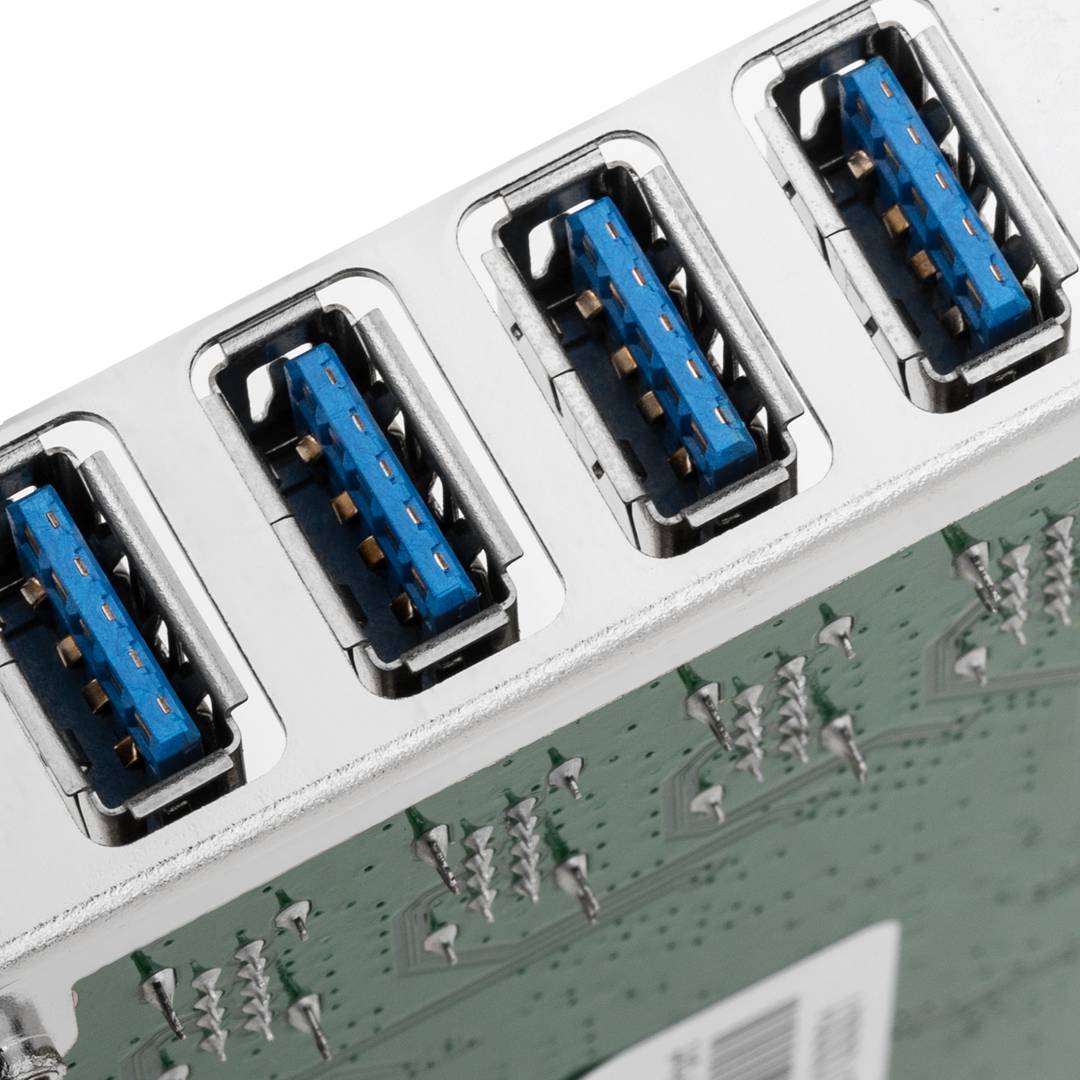 PCI-Express naar SuperSpeed USB 3.0-kaart met 4 externe poorten