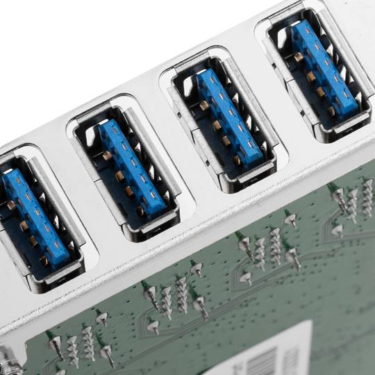 PCI-Express naar SuperSpeed USB 3.0-kaart met 4 externe poorten