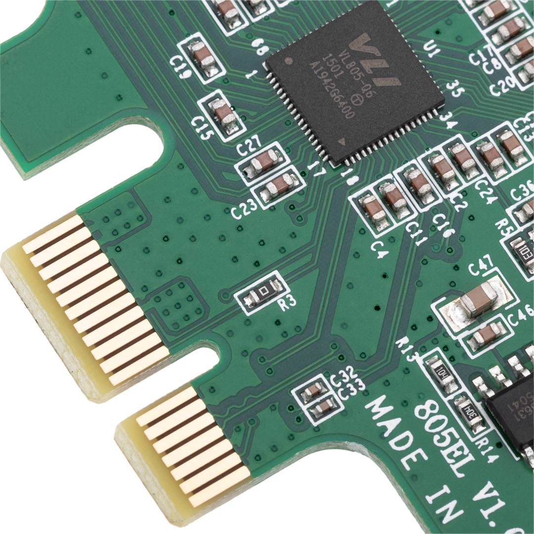 PCI-Express naar SuperSpeed USB 3.0-kaart met 4 externe poorten