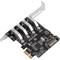 4-portowa karta PCI-Express na SuperSpeed USB 3.0