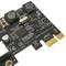 PCIe-Karte zu SuperSpeed USB 3.0 mit 2 externen Anschlüssen