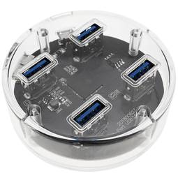Concentrateur USB 3.0 SuperSpeed hub 5 Gbps 4 ports avec câble