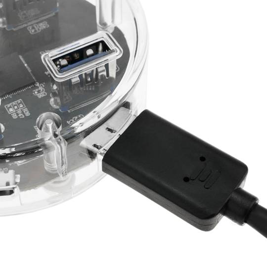 USB 3.0 SuperSpeed hub 5 Gbps 4-poorts hub met kabel