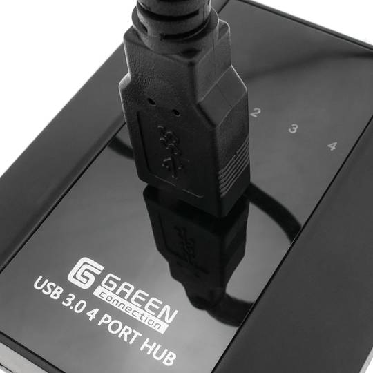 4-poorts SuperSpeed USB 3.0 hub A vrouwelijk