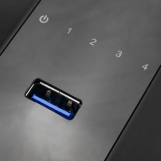 4-poorts SuperSpeed USB 3.0 hub A vrouwelijk