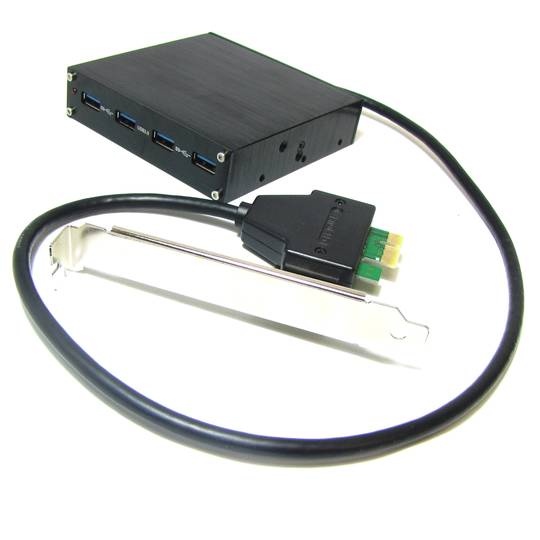SuperSpeed USB 3.0 Hub 4 AH Bay 3,5