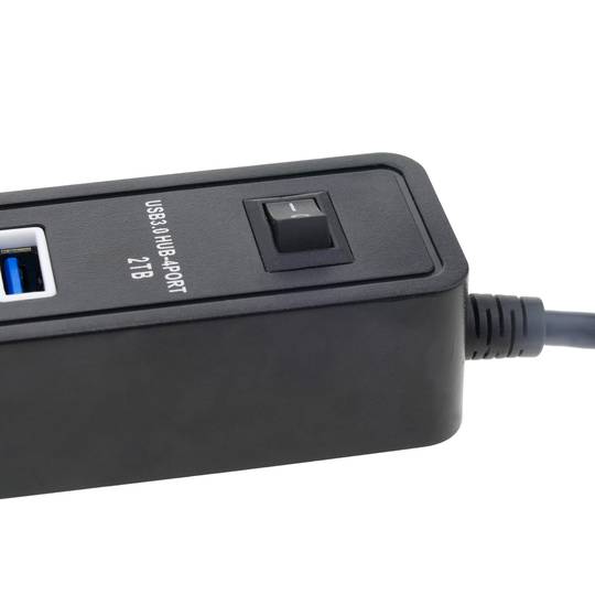 4 AH SuperSpeed USB 3.0 Hub