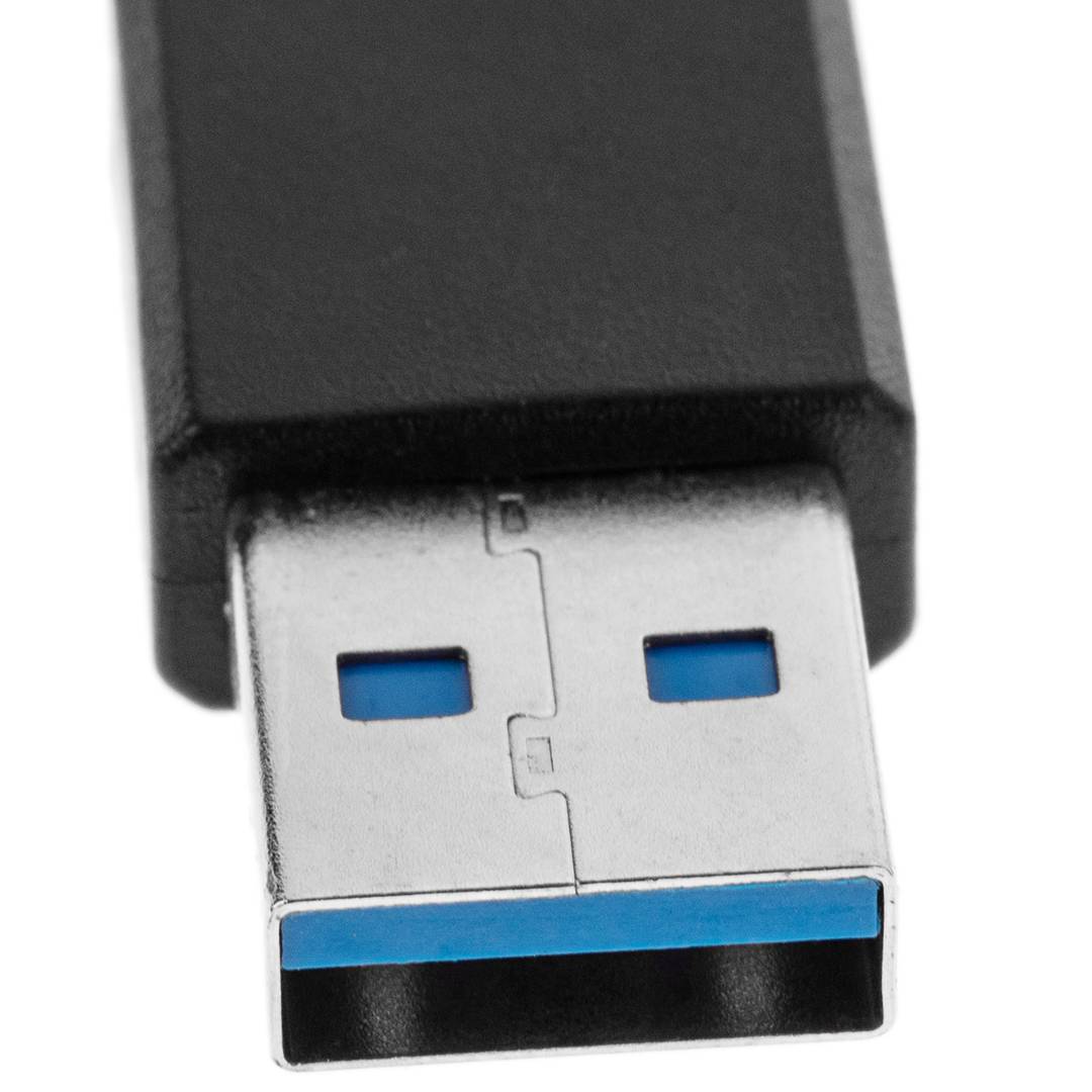 Hub USB 3.0 com 4 portas USB A fêmea.