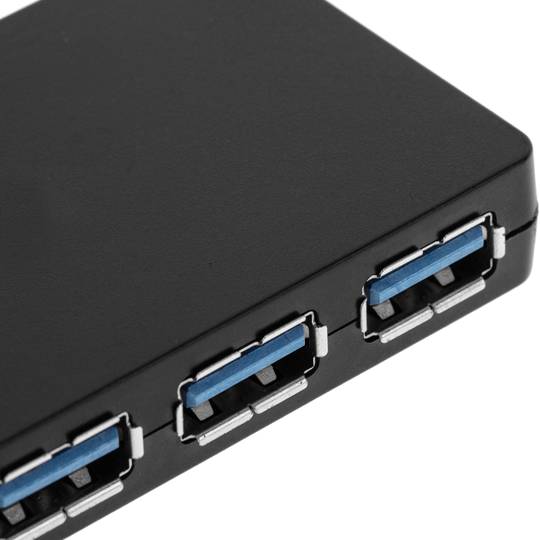 Hub USB 3.0 com 4 portas USB A fêmea.