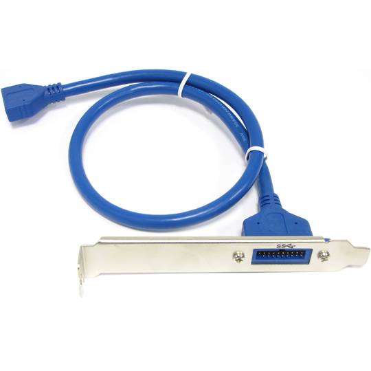 USB 3.0 plate BH20 BH20 male to male