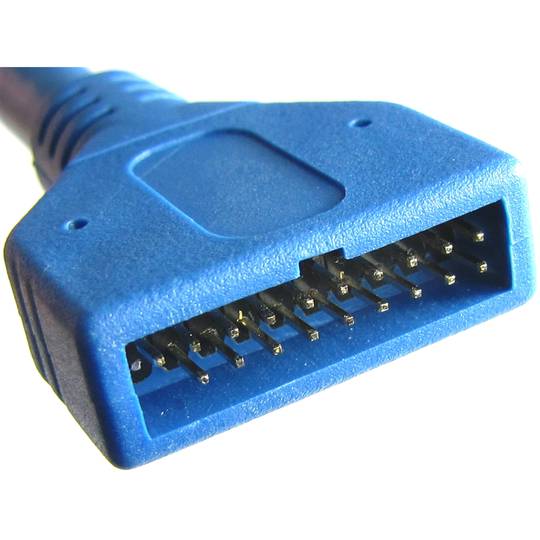 USB 3.0 plate BH20 BH20 male to male