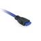 Placa USB 3.0 de 2 x USB A femella a HS20 femella