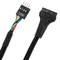 Adaptateur de carte USB 3.0 HS20 20 broches femelle à connecteur USB 2.0 5 broches mâle