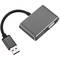 USB 3.0 Male naar VGA en HDMI Converter