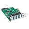 Scheda Lanberg PCI express con 4 porte USB-A 3.1 esterne