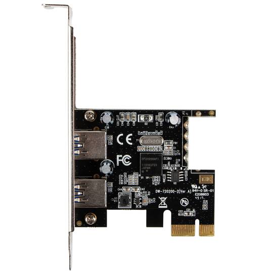 Karta Lanberg PCI express z 2 zewnętrznymi portami USB-A 3.1