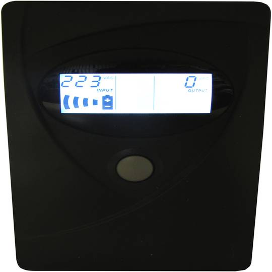 SAI de línia interactiva sinusoïdal Prosin de 800 VA amb 3 IEC