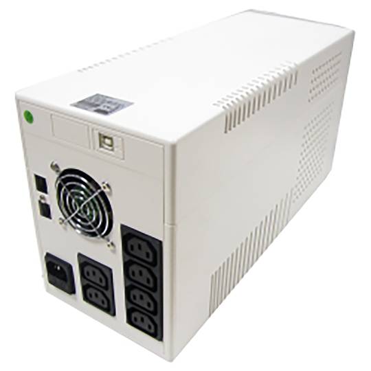 Line-interactive UPS 2000 VA sinusoïdale Impériale avec 6 IEC