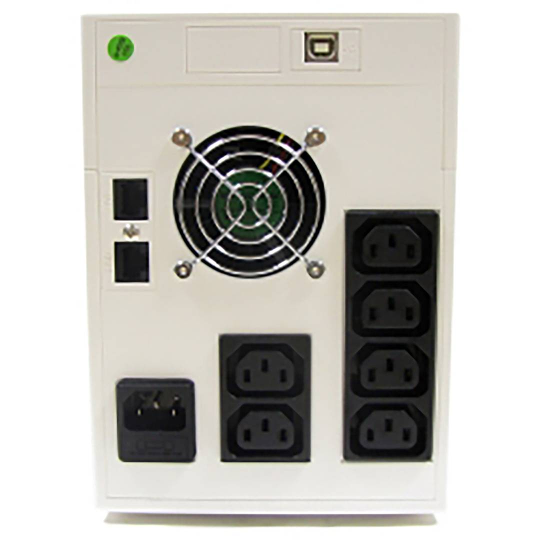 Line-interactive UPS 2000 VA sinusoïdale Impériale avec 6 IEC