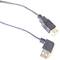 Cable USB 2.0 (AM acodado/AH) 1.8m