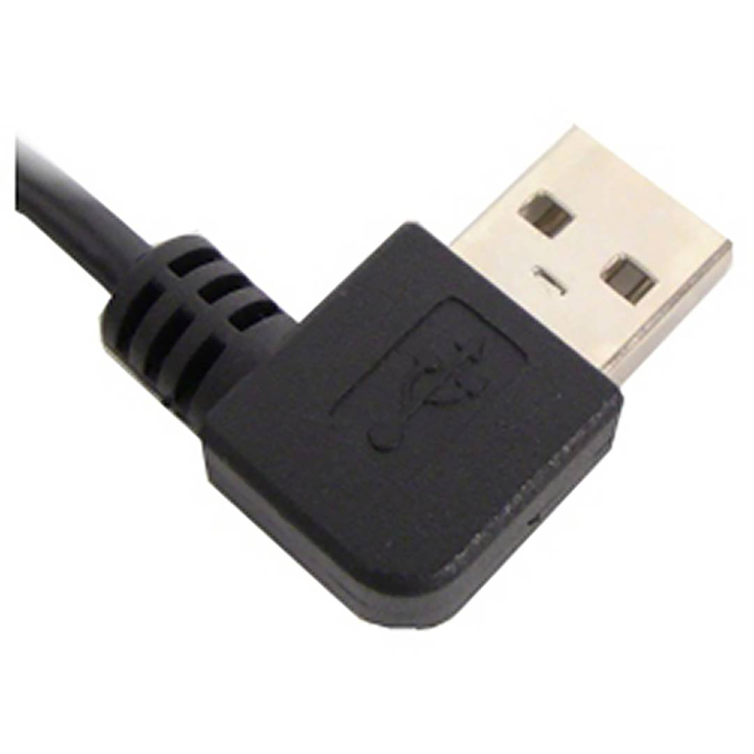 USB 2.0 cable (angled AM/MicroUSB-M Type B) 3m