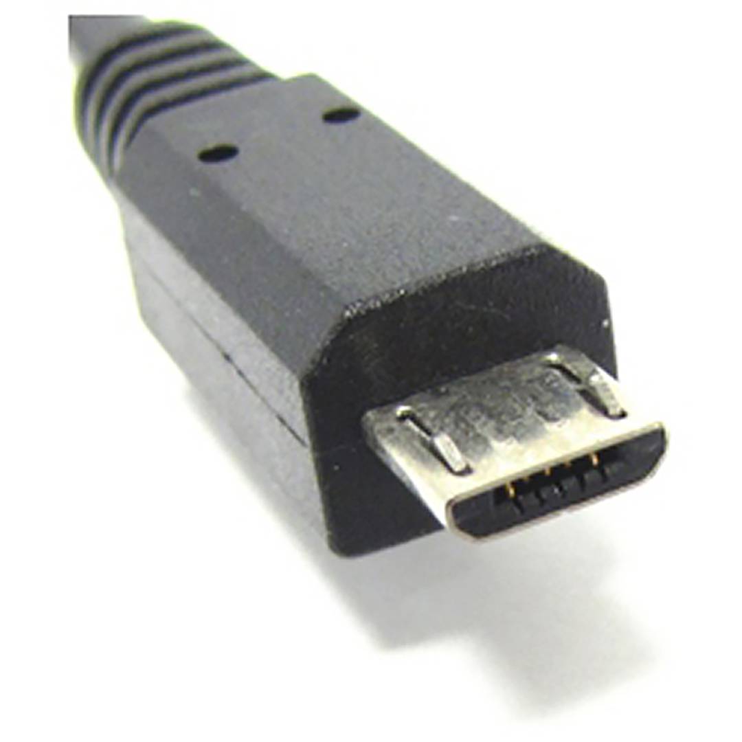 USB 2.0 cable (angled AM/MicroUSB-M Type B) 3m