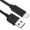 Cable de càrrega ràpida USB-C mascle a USB-A mascle 5V 4A 9V 3A de 50 cm