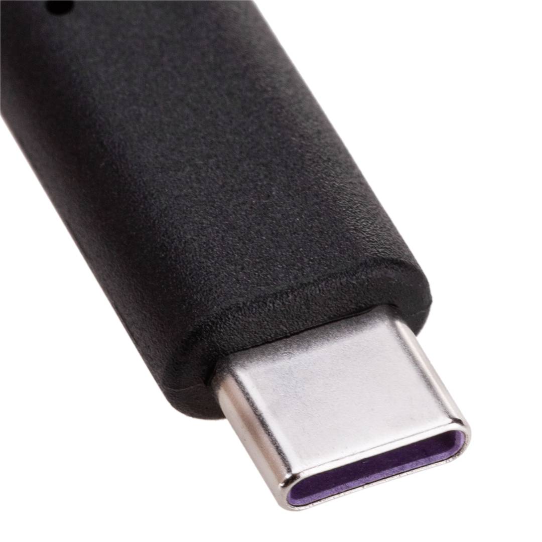 Snellaadkabel USB-C mannelijk naar USB-A mannelijk 5V 4A 9V 3A 1,8m