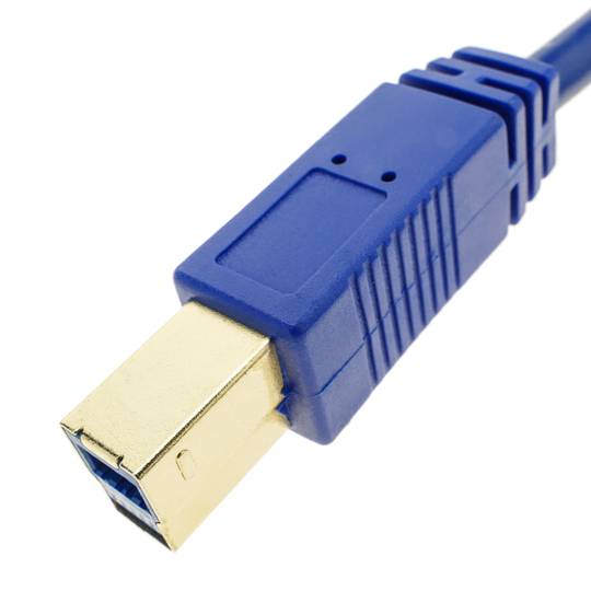 Super Kabel USB 3.0 Męski na męski B męski 1m