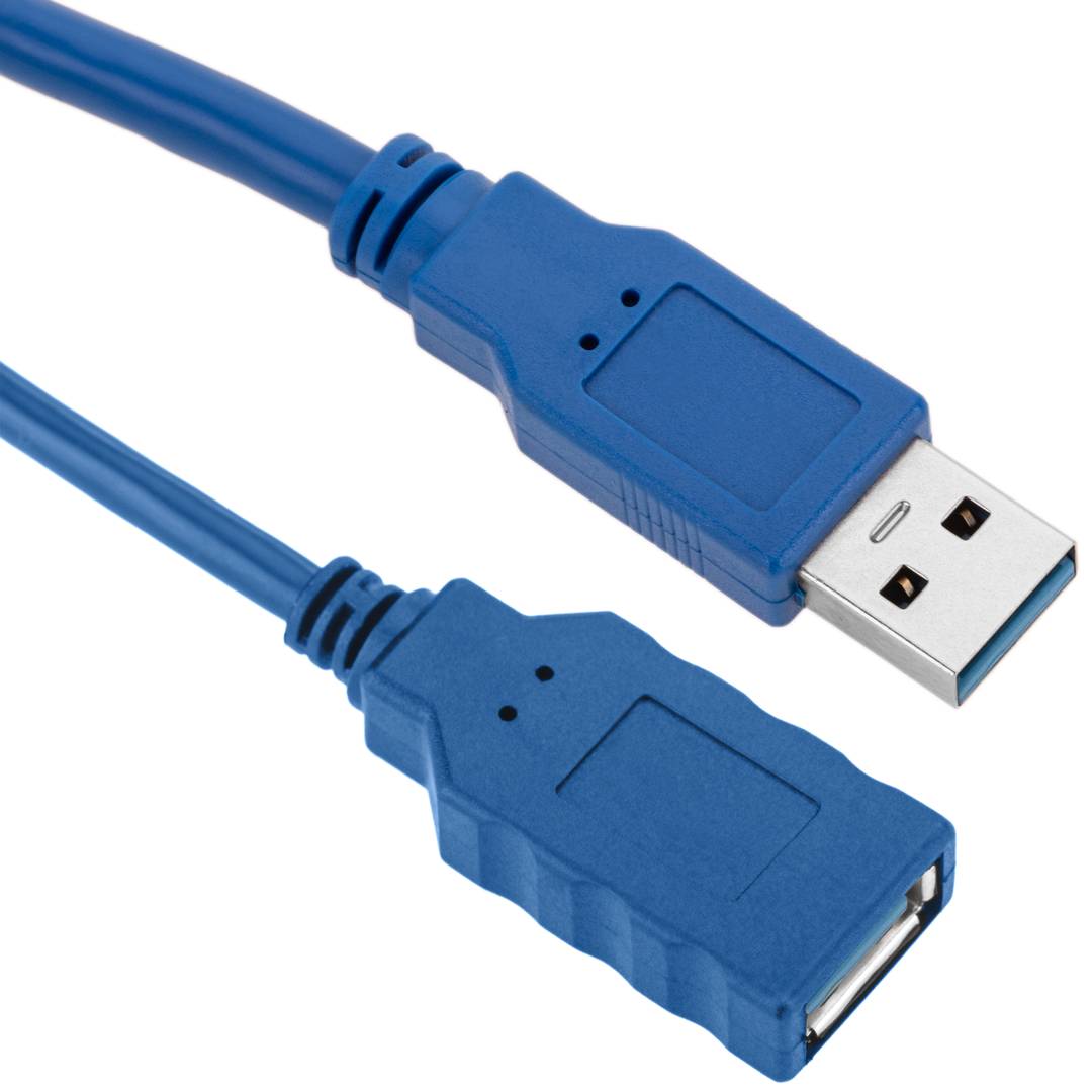 Cable Alargador USB 2.0 Equip Macho/Hembra 3m