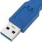 USB extension cable 3.0 2 m Type-A Male to Female blue