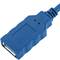USB extension cable 3.0 2 m Type-A Male to Female blue