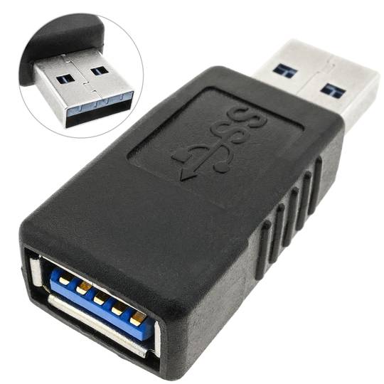 Adattatore USB 3.0 (A maschio a femmina A)