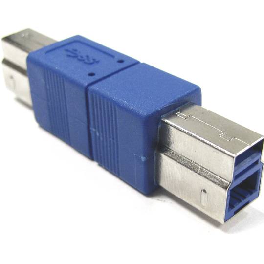 USB 3.0-adapter (B Male naar B Male)