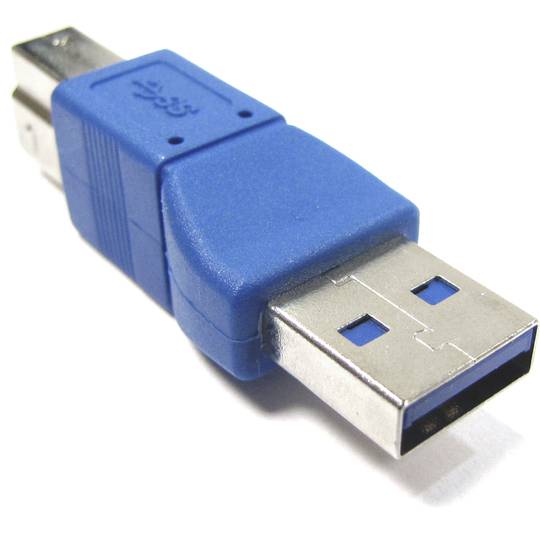 USB 3.0 Adapter von A-Stecker auf B-Stecker
